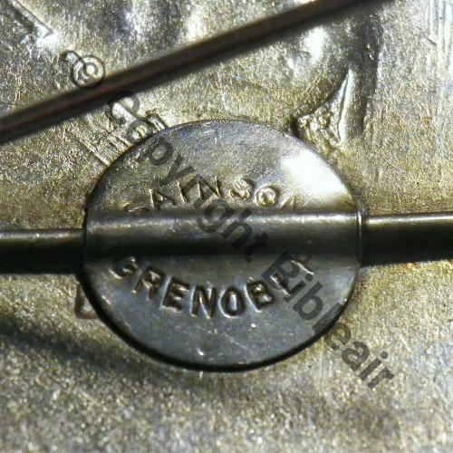 SAINSON GRENOBLE PASTILLE ARGENTEE Src.carybroc 